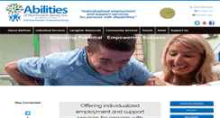 Desktop Screenshot of abilities-nw.org